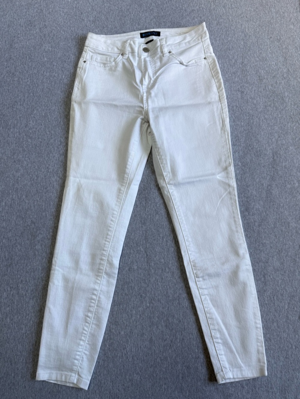 Blue Spice White Women's Skinny Jeans